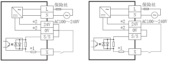 X3S-14MT-ES輸入接線